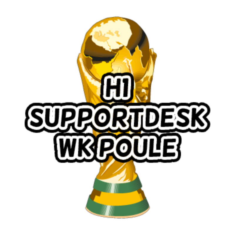 H1/SD WK Poule - WK Poule 2022